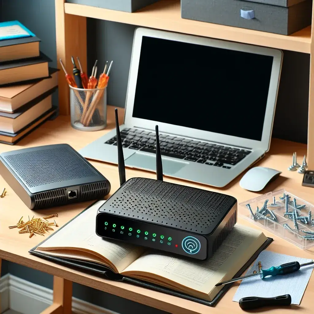 How do I fix a router that won’t power on?