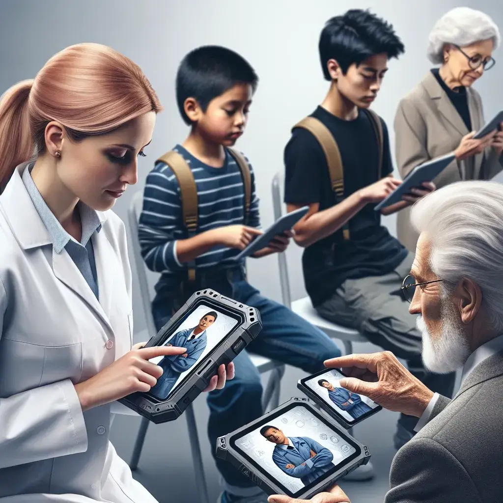 How do tablets optimized for scientific field work differ from consumer models?