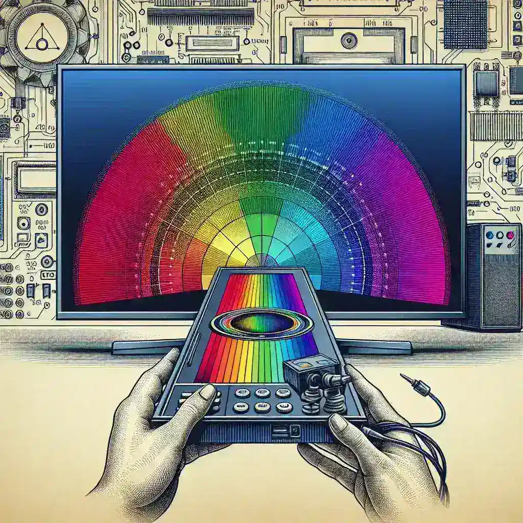 How do I calibrate a plasma monitor for accurate colors?