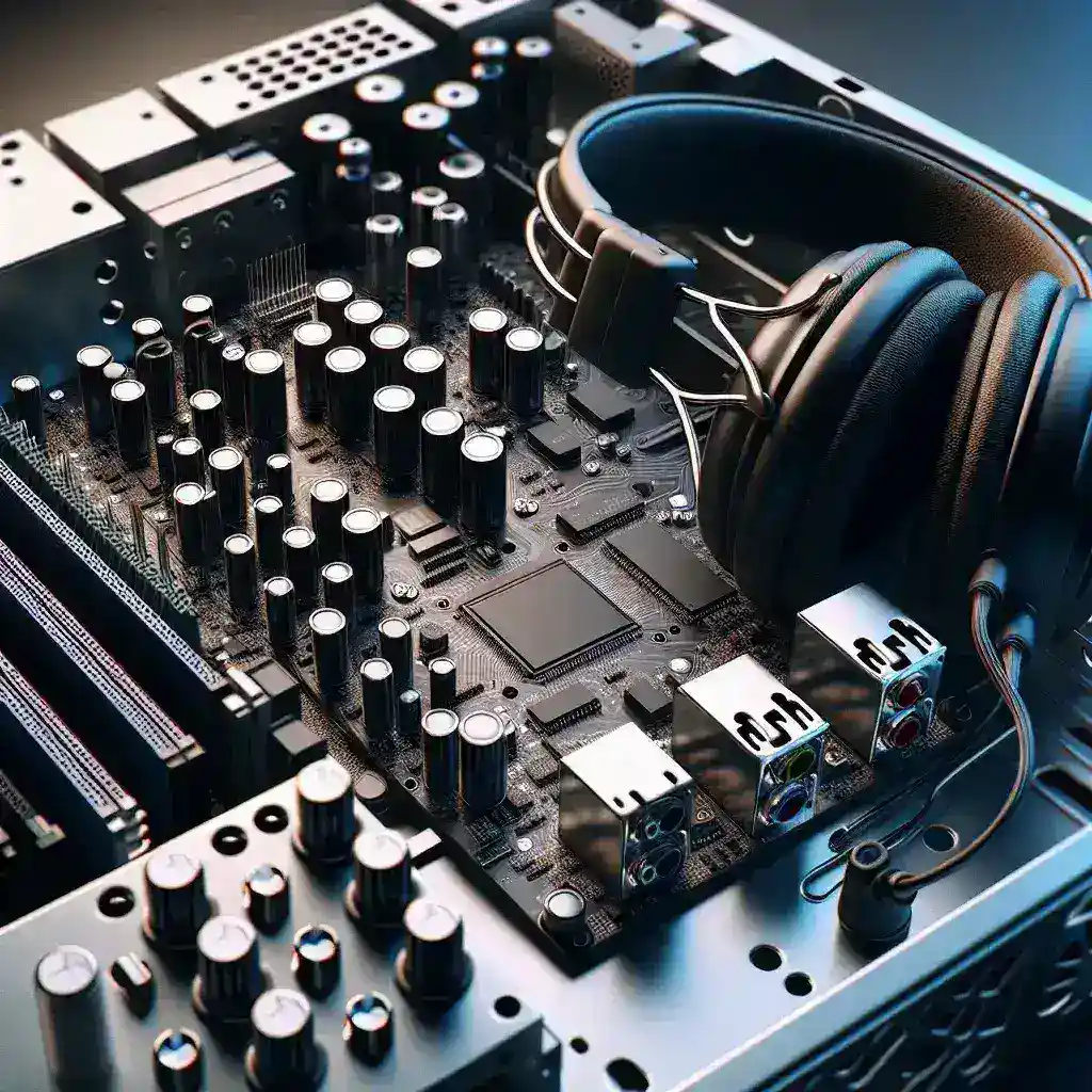 What is the purpose of a sound card in a computer?