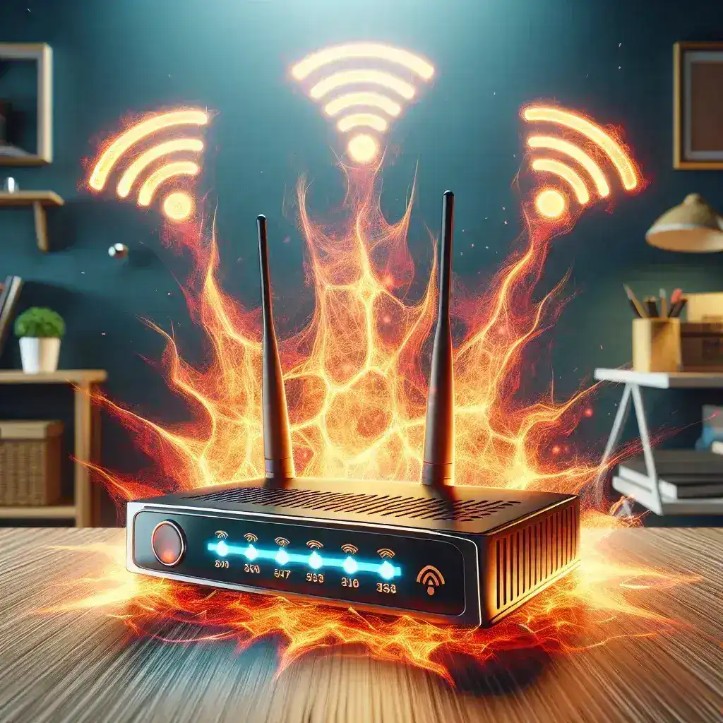 How do I know if my router is overheating?